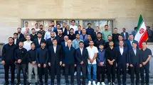 تجلیل رئیس جمهور از تیم‌های ملی کشتی