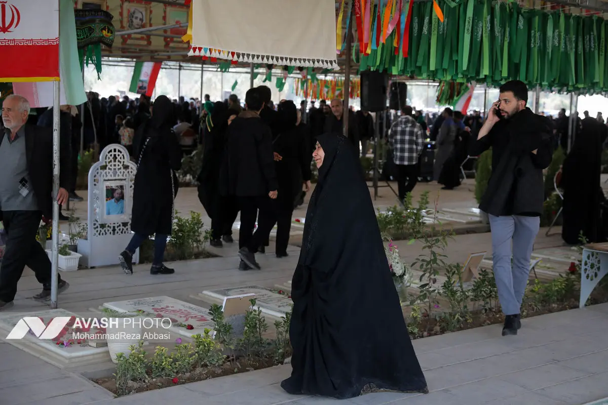 وداع با پیکر شهدای حملات صهیونی-آمریکایی