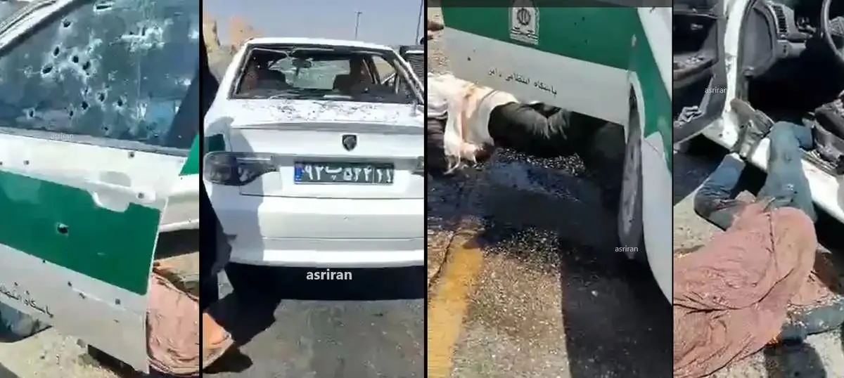 اسامی شهدای حمله به دو گشتی نیروی انتظامی در ایرانشهر +عکس