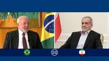 پیام تبریک پزشکیان در پی پیروزی لولا داسیلوا در انتخابات ریاست جمهوری برزیل