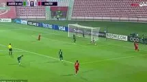 گل مردود تراکتور به شباب الاهلی در دقیقه 86