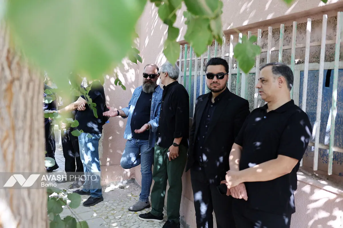 تشییع پیکر «سعید مظفری»