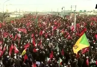 آغاز مراسم تشییع پیکر رهبر شهید در مشهد