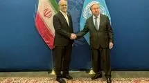 رئیس جمهوری با دبیرکل سازمان ملل دیدار و گفت و گو کرد