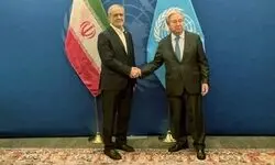 رئیس جمهوری با دبیرکل سازمان ملل دیدار و گفت و گو کرد