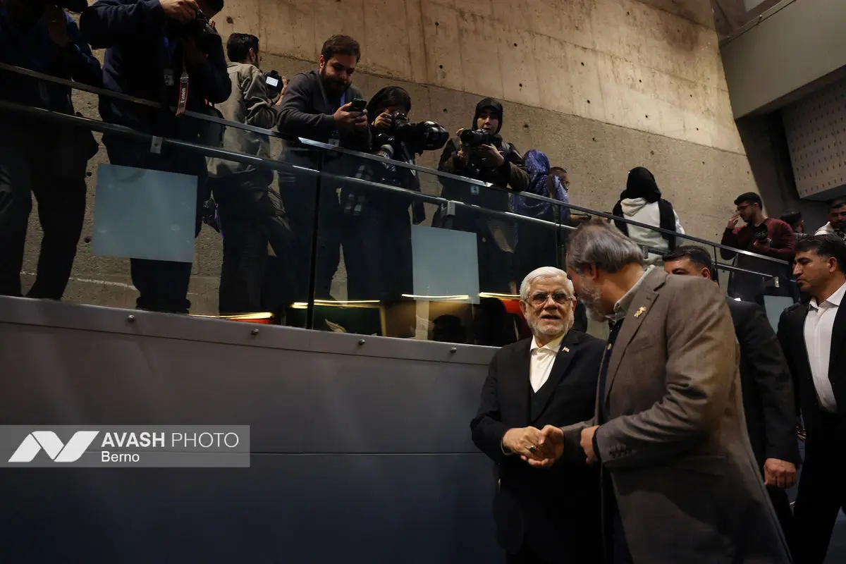 حضور محمدرضا عارف، معاون اول رئیس جمهور در پردیس سینمایی ملت