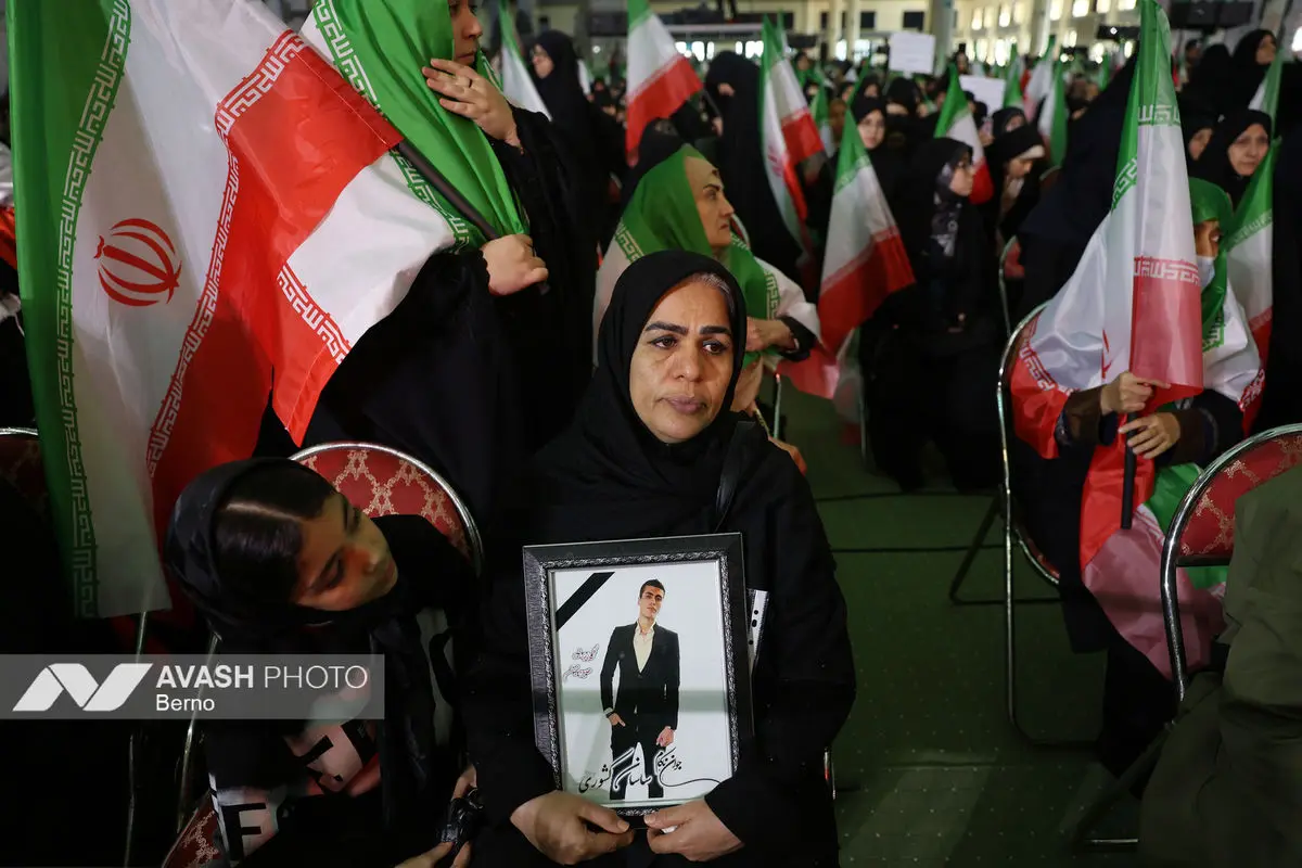 مراسم چهلم جان‌باختگان حوادث دی‌ماه