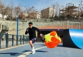 شهادت ورزشکار اسکیت در پی حملات متجاوزانه رژیم صهیونسیتی
