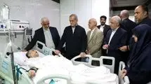 عیادت رئیس‌جمهور از مجتبی رحماندوست 