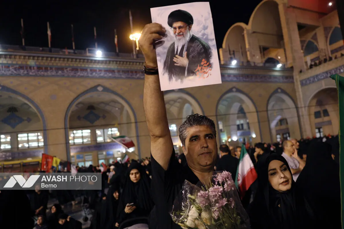 شب دوم مراسم وداع با رهبر شهید انقلاب