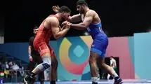 کشتی فرنگی قهرمانی جهان| ساروی یک گام دیگر به فینال نزدیک شد
