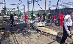 آتش‌ سوزی دو موکب در مرز مهران جان زائر را گرفت!