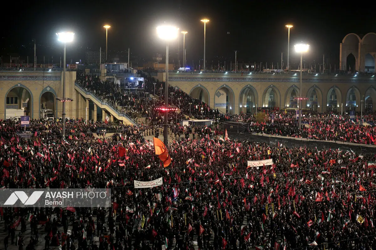 شب دوم مراسم وداع با رهبر شهید انقلاب
