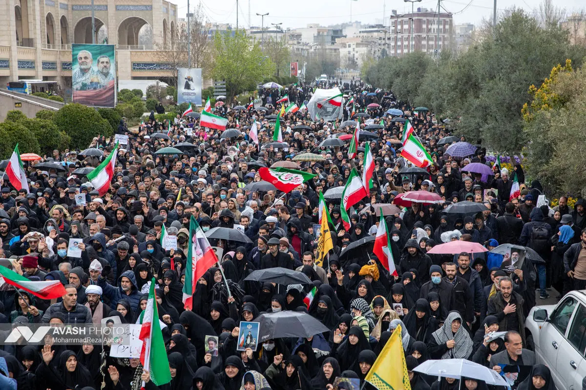 تشییع پیکر شهید اسماعیل خطیب وزیر اطلاعات