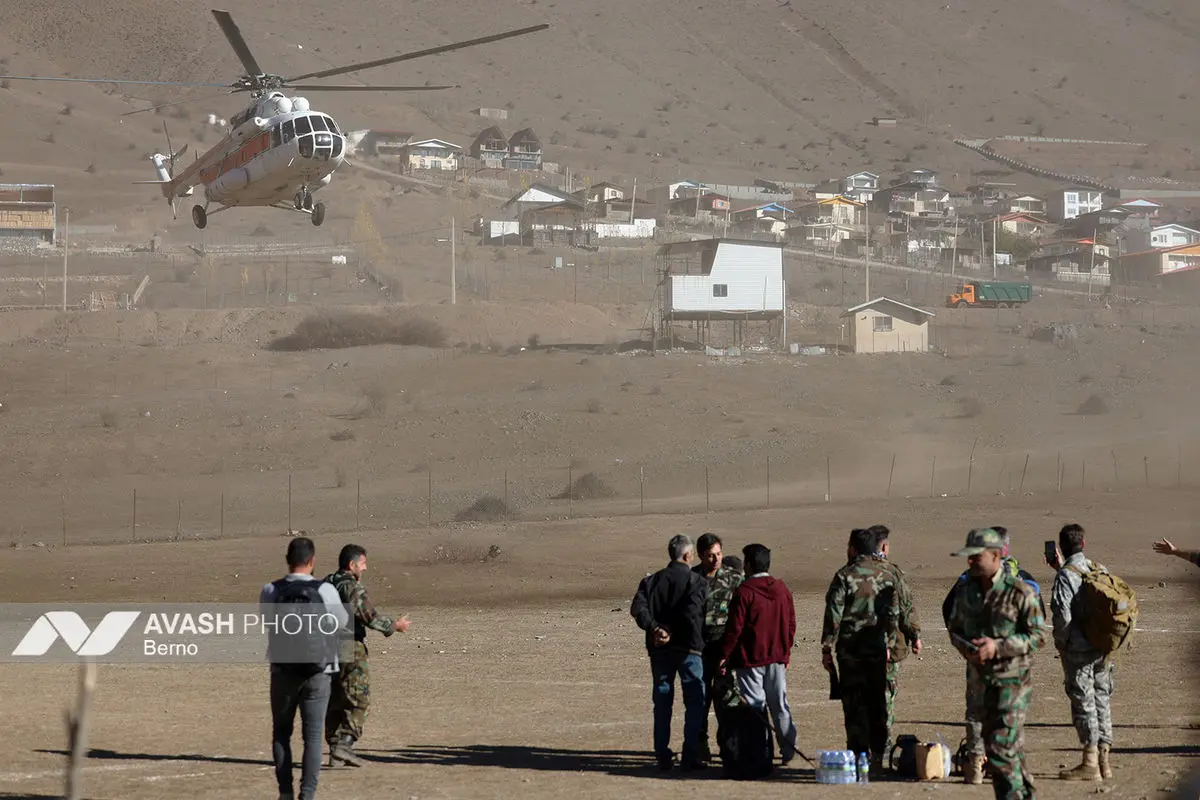 عملیات مهار آتش‌سوزی مناطق کوهستانی روستاهای دلیر و الیت