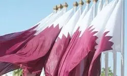 شناور قطری آتش گرفت