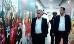 بازدید نائیجی از امکانات باشگاه شباب الاهلی