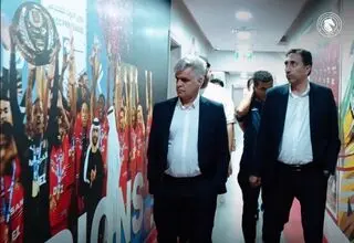 بازدید نائیجی از امکانات باشگاه شباب الاهلی