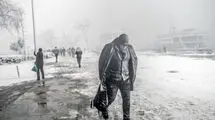 بارش برف و باران در ۵ استان کشور