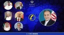 گفتگوهای تلفنی وزیر امور خارجه ایران با وزرای خارجه منطقه