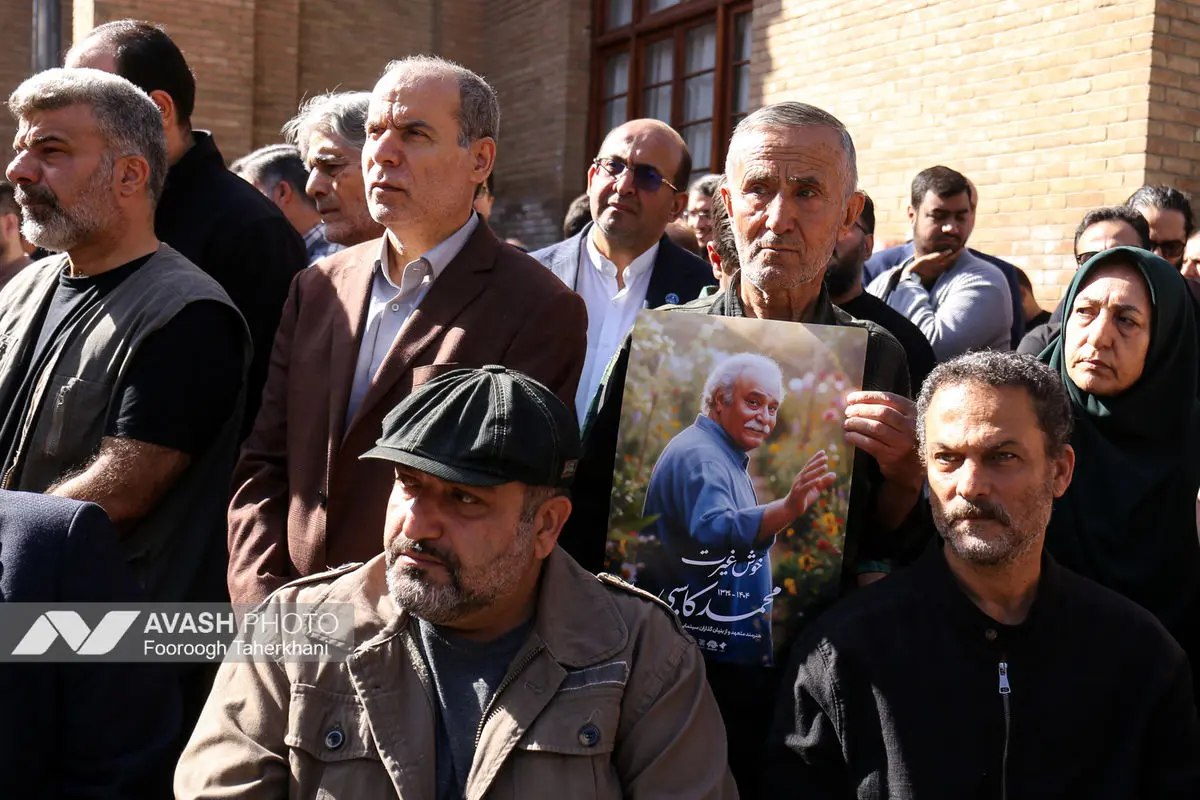 تشییع پیکر محمد کاسبی