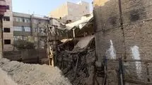 تخریب تالار متروکه شهرک ولیعصر با سهل انگاری 