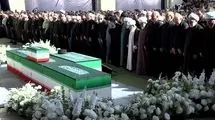 بدرقه میلیونی مردم در مصلی تهران/ اقامه نماز بر پیکرهای مطهر شهدا