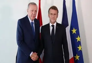 تماس تلفنی اردوغان و ماکرون