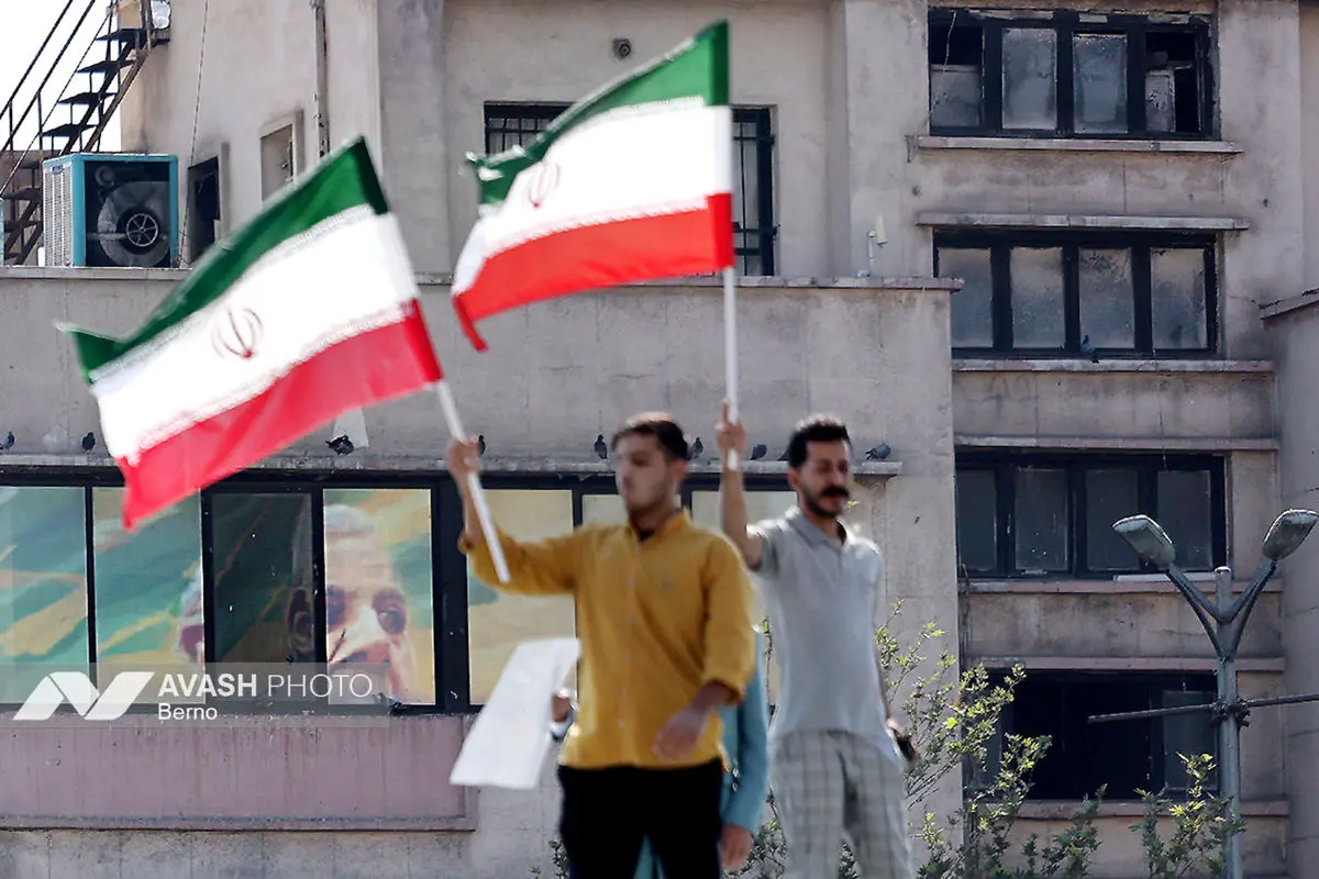 نماز جمعه و راهپیمایی «بشارت نصر» - تهران
