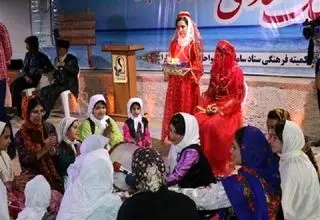 برگزاری جشنواره فرهنگ ازدواج اقوام  + فیلم