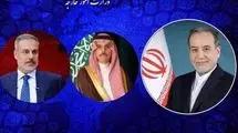 وزرای امور خارجه ترکیه و عربستان با عراقچی تماس گرفتند