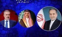 وزرای امور خارجه ترکیه و عربستان با عراقچی تماس گرفتند