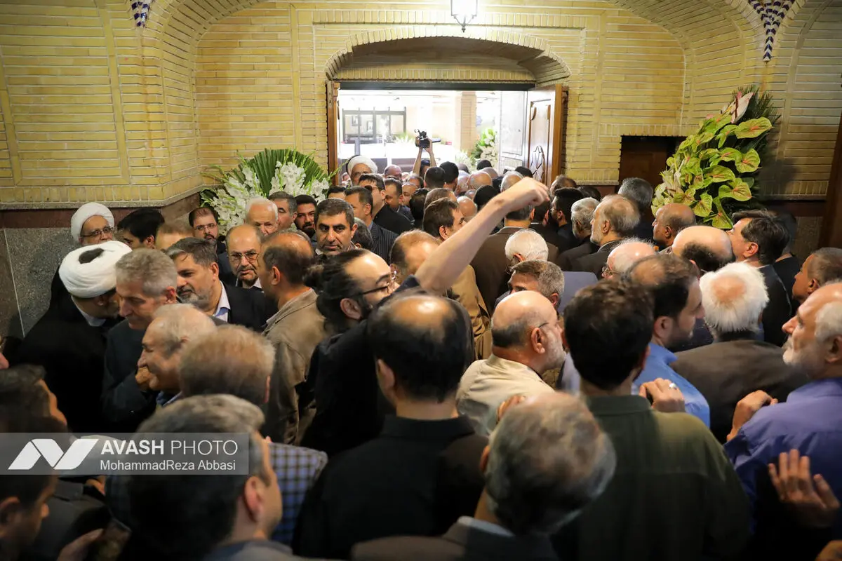 مراسم ترحیم حاجیه خانم «خدیجه خاتمی»
