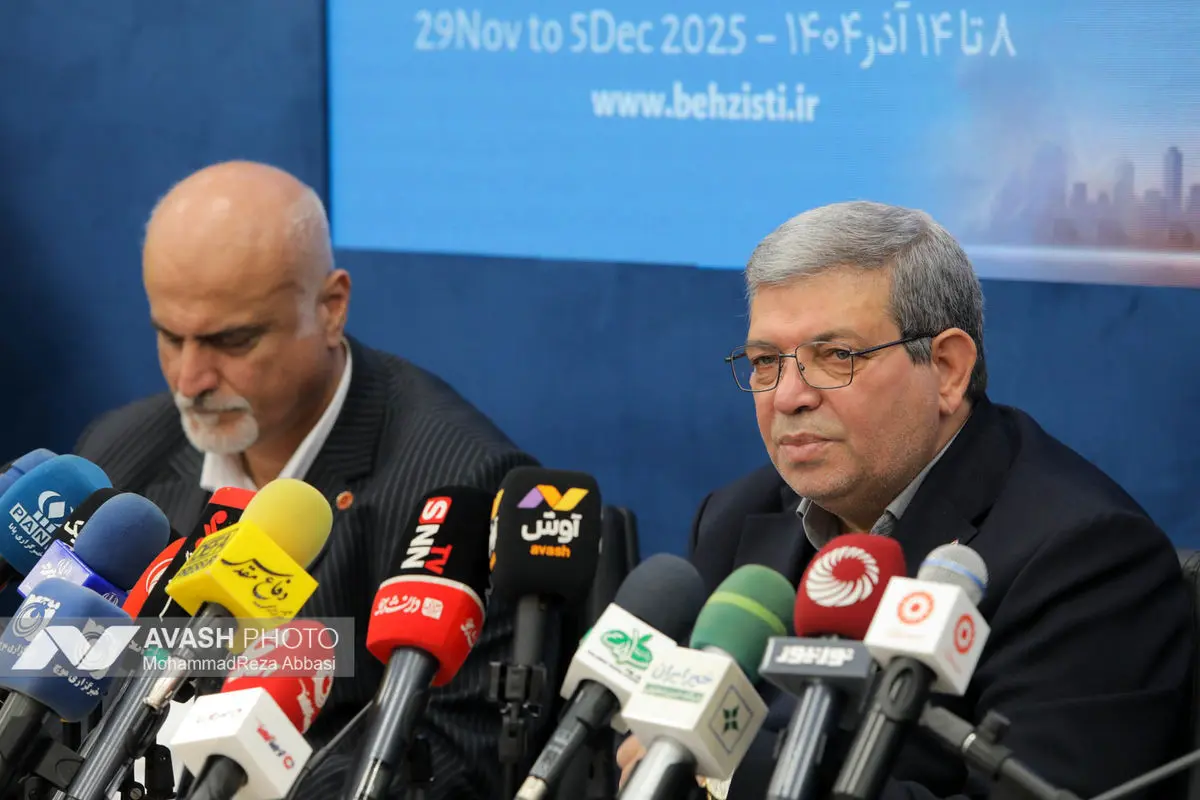 نشست خبری رئیس سازمان بهزیستی