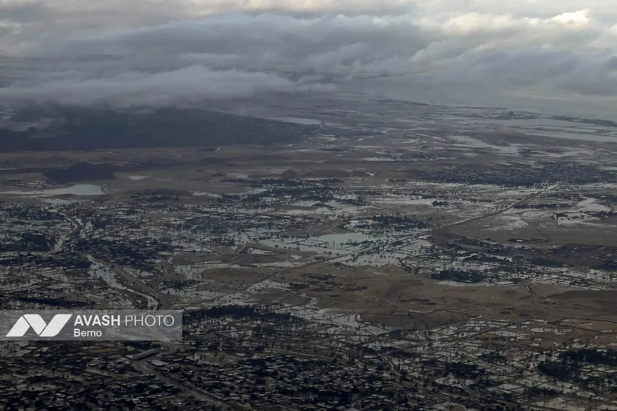 جزیره قشم پس از وقوع سیل 