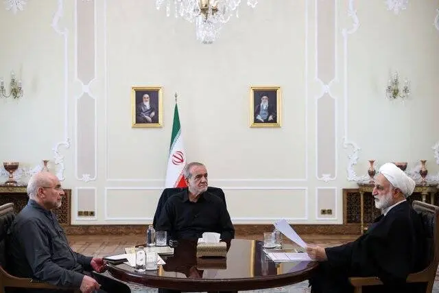 جلسه سران قوا به میزبانی پزشکیان برگزار شد