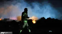 آتش سوزی بامدادی در تهران یک خانه را خاکستر کرد