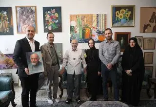 تکریم امیر نوری گوینده پیشکسوت رادیو