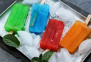 طرز تهیه بستنی یخی خوشمزه و راحت در خانه