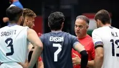 عکس العمل اکبری و ملی‌پوشان والیبال به صعود به فینال بازی‌های کشورهای اسلامی