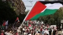راهپیمایی جهانی حامی غزه با حضور فعالانی از ۳۲ کشور آغاز شد
