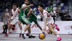 یک پیروزی دیگر در کارنامه تیم ملی بسکتبال سه نفره پسران ایران