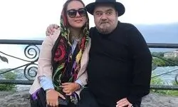 اکبر عبدی عاشق دخترش المیرا خانم بود/ تصاویر احساسی از اکبر عبدی و تنها دخترش