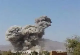 حمله عربستان به یک بازار در تعز و شهادت یک شهروند یمنی