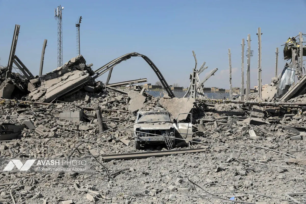 خسارات ناشی از تجاوز هوایی آمریکا و رژیم صهیونیستی به ایران - تهران /  ۱۴ اسفند ۱۴۰۴