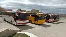 جابجایی زائران حج با استفاده از ناوگان اتوبوسی