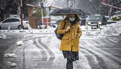  سه‌شنبه و چهارشنبه (۲۵ و ۲۶ فروردین) برف و تگرگ در تهران و کرج و تبریز و اردبیل