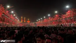 پایان مراسم تشییع پیکر رهبر شهید در کربلای معلی