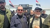 بازدید سفیر ایران در عراق از پایانه مرزی شلمچه