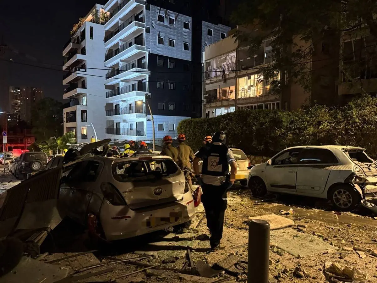  آغاز موج جدید حملات موشکی ایران علیه اسراییل 